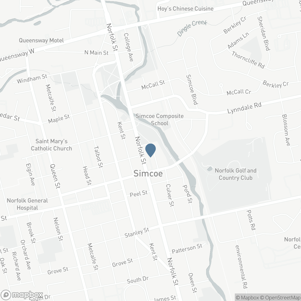 60 LYNNWOOD Avenue, Simcoe, Ontario N3Y 2V6